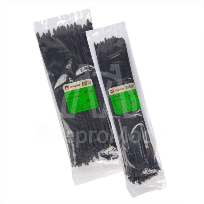 Хомут кабельный КСС 3х120 нейл. черн. (уп.100шт) Fortisflex 49407