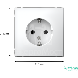 Розетка ArtGallery 16А с заземл. механизм лотос SE GAL001343