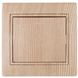 Выключатель 1-кл. СП Plano 10А IP20 1-101-11 250В сосна Intro Б0030033