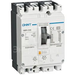 Выключатель автоматический 3п 125А 50кА NM8N-250S TM с рег. термомагнит. расцеп. CHINT 271171