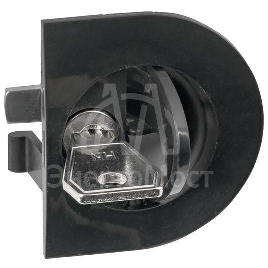 Замок пластиковый черный 30/32-16/13 IP31 PROxima EKF lock-shrn-ip31