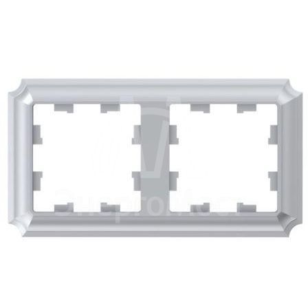 Рамка 2-пост. AtlasDesign Antique универс. алюм. SE ATN100302