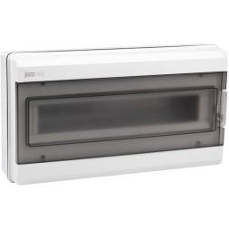 Бокс модульный накладной PDB/W 3018 GR (ЩРН-ПГ-18) IP65 пластик. Pro JazzWay 5072022