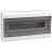 Бокс модульный накладной PDB/W 3018 GR (ЩРН-ПГ-18) IP65 пластик. Pro JazzWay 5072022