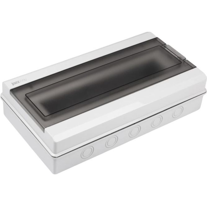 Бокс модульный накладной PDB/W 3018 GR (ЩРН-ПГ-18) IP65 пластик. Pro JazzWay 5072022