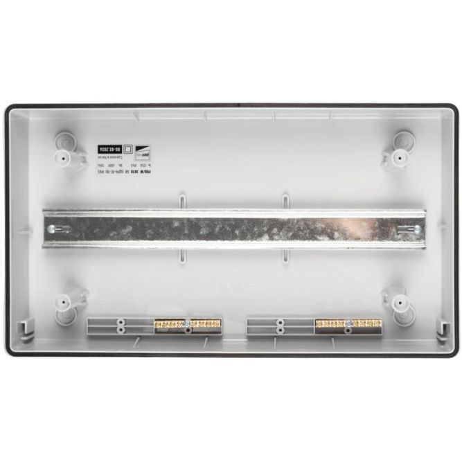 Бокс модульный накладной PDB/W 3018 GR (ЩРН-ПГ-18) IP65 пластик. Pro JazzWay 5072022