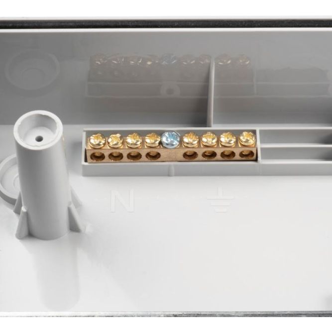 Бокс модульный накладной PDB/W 3018 GR (ЩРН-ПГ-18) IP65 пластик. Pro JazzWay 5072022