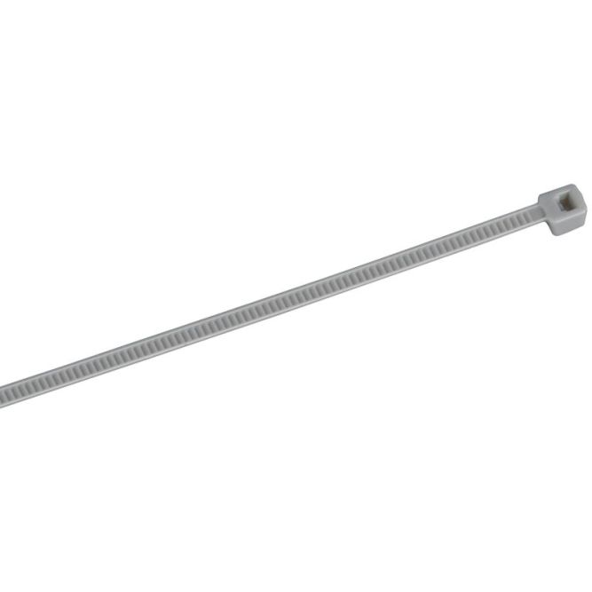 Хомут 2.5х100мм P6.6 стандартный сер. (уп.100шт) IEK UHH30-D025-100-100-K03