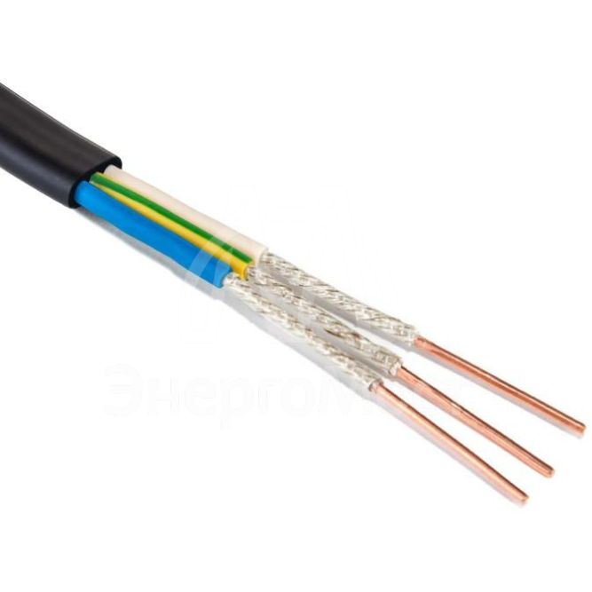 Кабель ВВГ-Пнг(А)-FRLS 3х2.5 ОК (N PE) 0.66 кВ (уп.100м) ПромЭл 872002764