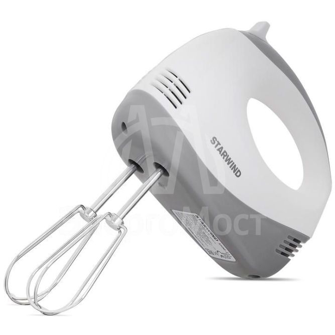 Миксер ручной SHM-211 250Вт бел./сер. STARWIND 1368206