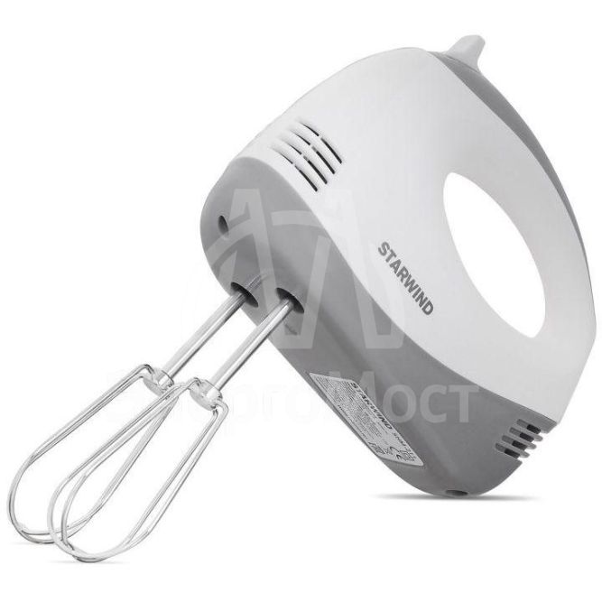 Миксер ручной SHM-211 250Вт бел./сер. STARWIND 1368206