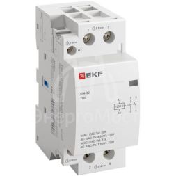Контактор модульный КМ 32А 2NО (2 мод.) EKF km-2-32-20