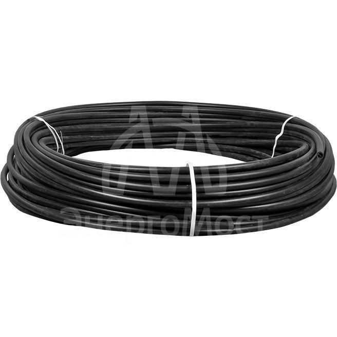 Труба гладкая ПНД жесткая d16мм черн. (уп.100м) PROxima EKF tpndg-16