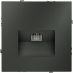 Розетка компьютерная 1-м СП S70 RJ45 кат.6 механизм титан Voltum VLS060106