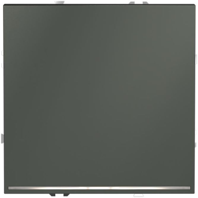 Выключатель 1-кл СП S70 10А с подсветкой механизм титан Voltum VLS010206