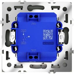 Выключатель 1-кл СП S70 10А с подсветкой механизм титан Voltum VLS010206