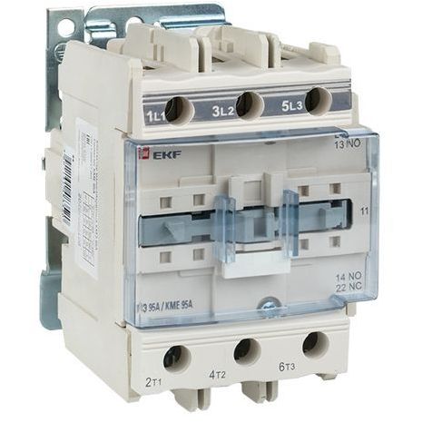Контактор КМЭ 95А 380В NO+NC EKF ctr-s-95-380