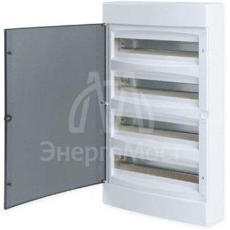 Щит распределительный навесной Unix 4х18мод. IP41 бел. дверь PROxima EKF ux-4x18-nw