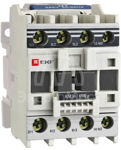 Контактор КМЭп 25А кат. 24В DC 1НО PROxima EKF ctr-s-25-24-p