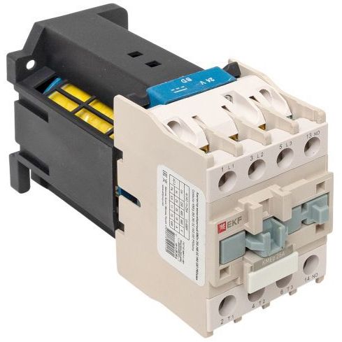 Контактор КМЭп 25А кат. 24В DC 1НО PROxima EKF ctr-s-25-24-p