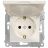 Розетка 1-м СП Pixel 16А IP20 с заземл. защ. шторки с крышкой механизм беж. TOKOV ELECTRIC TKE-PX-R1ZSW1-C02