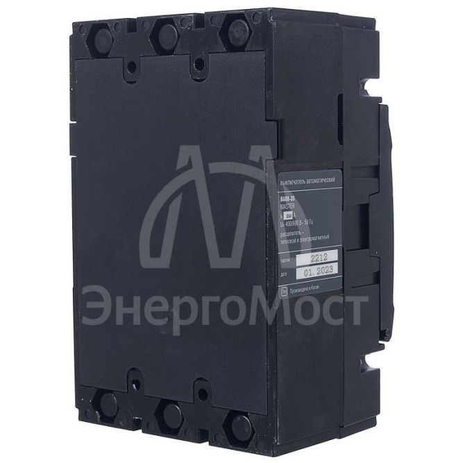 Выключатель автоматический 3п 250А 35кА ВА88-35 MASTER IEK SVA30-3-0250-02