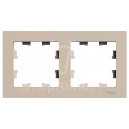Рамка 2-пост. AtlasDesign универс. песочн. SE ATN001202