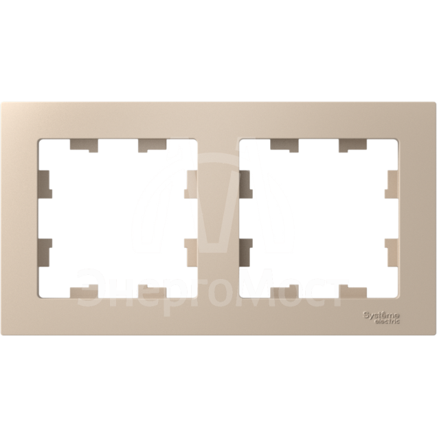 Рамка 2-пост. AtlasDesign универс. песочн. SE ATN001202