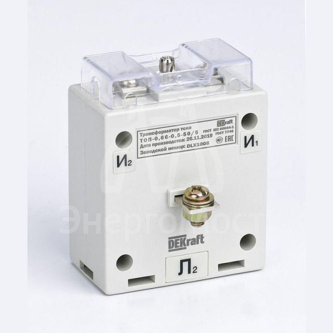 Трансформатор тока ТОП-0.66 0.5 100/5 5В.А SchE 50177DEK