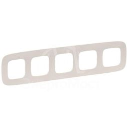 Рамка 5-м Valena Allure универсальная сл. кость Leg 754315