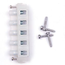 Коробка распределительная 110х110х67мм IP66 в комплекте с клеммным рядом 5х6кв.мм 41А сер. Extherm JB-60-GR