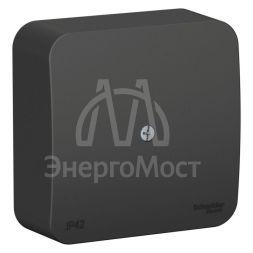 Коробка распределительная ОП BLANCA IP42 антрацит SchE BLNRK000016