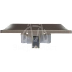 Розетка 2-м СП Glossa 16А IP20 без заземл. в сборе титан SchE GSL000420