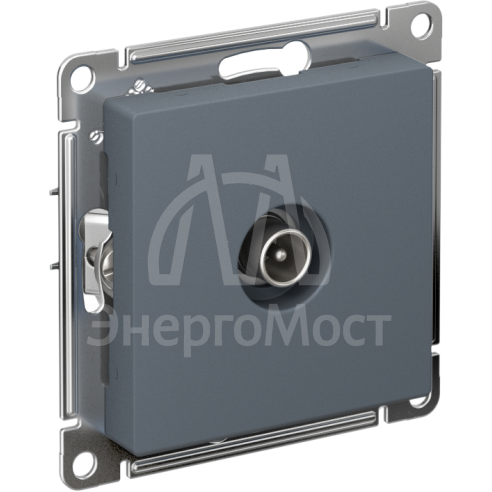 Механизм розетки TV оконечной AtlasDesign 1DB грифель SchE ATN000791