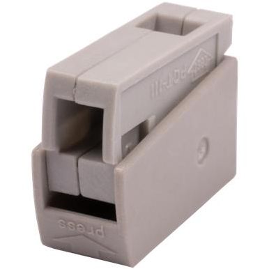 Клемма монтажная для подключения светильников PTC-2P 224-101 400В 24А 0.5-2.5кв.мм (уп.100шт) JazzWay 5051294