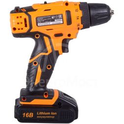 Дрель-шуруповерт Вихрь ДА-16Л-2КА с набором оснастки 65 предметов