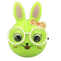 Светильник светодиодный NL-241 &amp;quot;Зайцы очкарики&amp;quot; ночник с выкл. 220В Camelion 13816