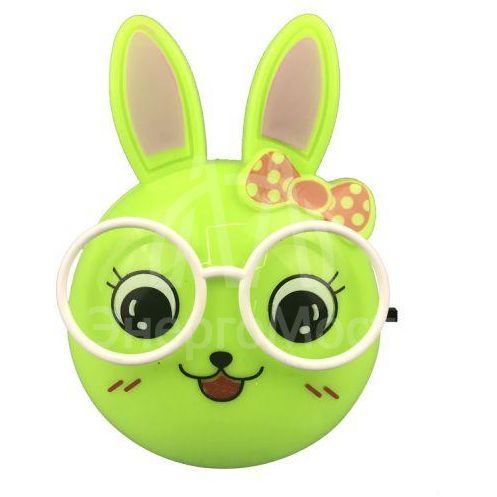 Светильник светодиодный NL-241 &amp;quot;Зайцы очкарики&amp;quot; ночник с выкл. 220В Camelion 13816