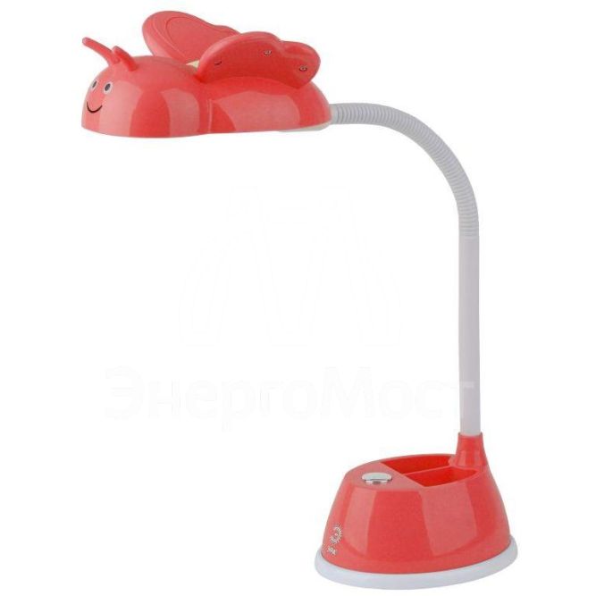 Светильник NLED-434-6W-R настол. красн. ЭРА Б0031617