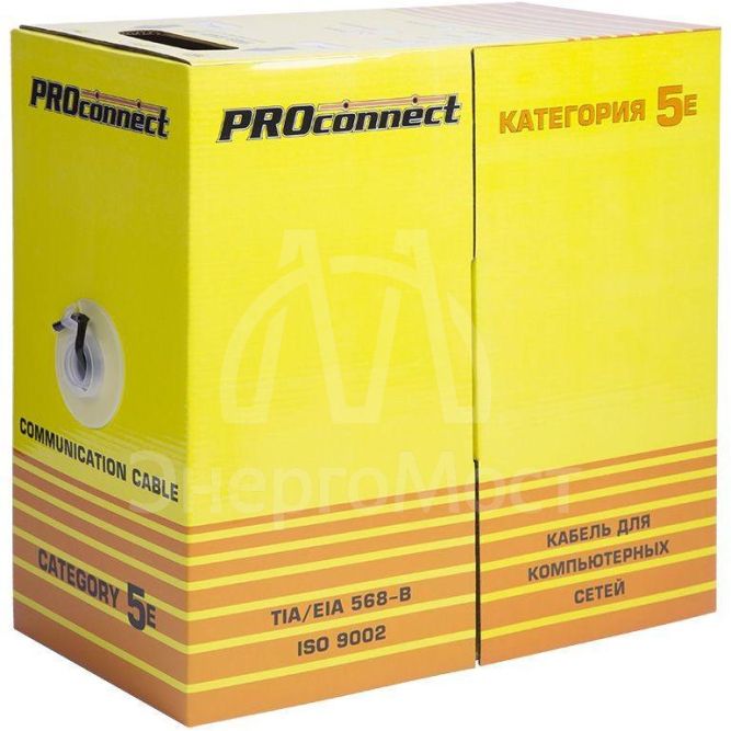 Кабель UTP 4х2х24AWG кат.5е медь OUTDOOR (уп.305м) PROCONNECT 01-0054
