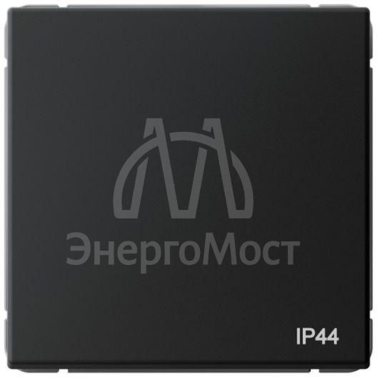 Переключатель 1-кл. ArtGallery IP44 10AX механизм карбон SE GAL441061