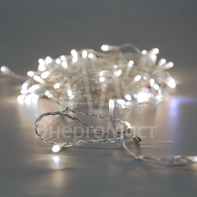 Гирлянда &amp;quot;Нить&amp;quot; 20м с эффектом мерцания прозр. провод IP44 230В диоды бел. 150 LED Neon-Night 305-565