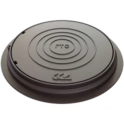 Люк ГТС л/т без нижней стальной крышки ГОСТ 8591-76 чугун сер. ССД 110301-00011