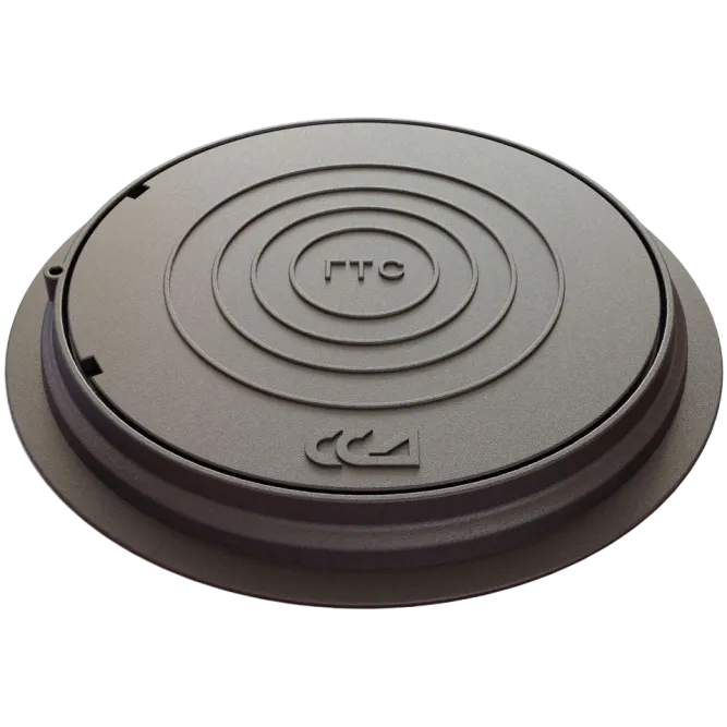 Люк ГТС л/т без нижней стальной крышки ГОСТ 8591-76 чугун сер. ССД 110301-00011