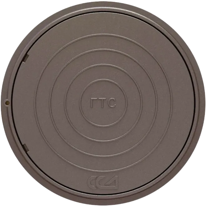 Люк ГТС л/т без нижней стальной крышки ГОСТ 8591-76 чугун сер. ССД 110301-00011