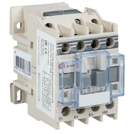 Контактор КМЭ 12А кат. 24В AC 1НО PROxima EKF ctr-s-12-24