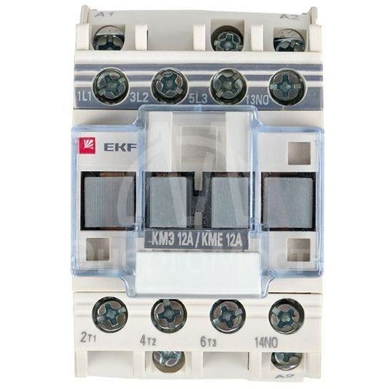 Контактор КМЭ 12А кат. 24В AC 1НО PROxima EKF ctr-s-12-24