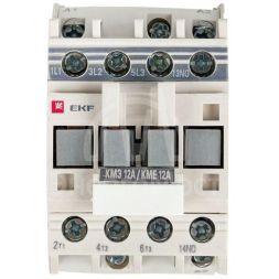 Контактор КМЭ 12А кат. 24В AC 1НО PROxima EKF ctr-s-12-24