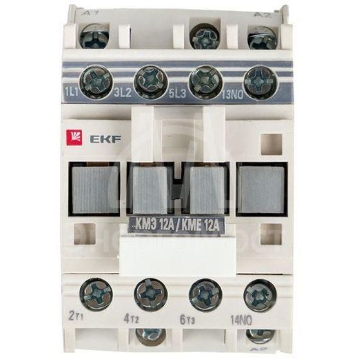 Контактор КМЭ 12А кат. 24В AC 1НО PROxima EKF ctr-s-12-24