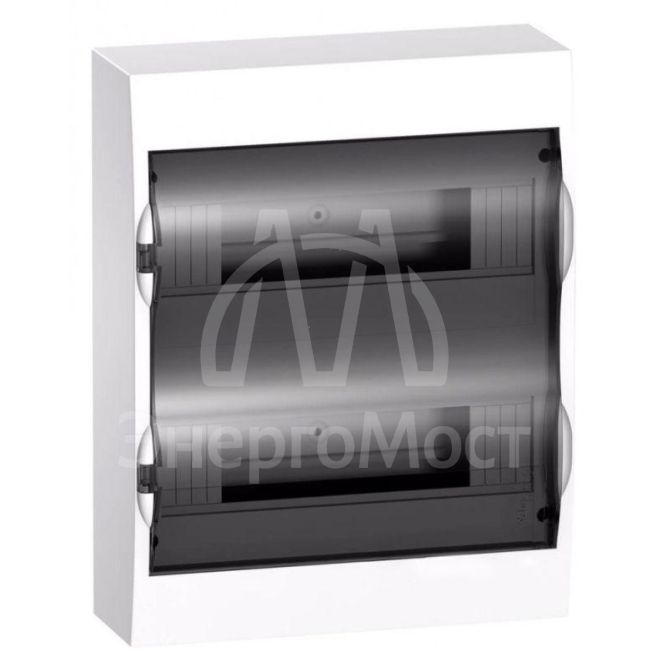 Бокс ОП EASY9 навесн. с прозр. дверью 2ряда 24мод. SchE EZ9E212S2SRU